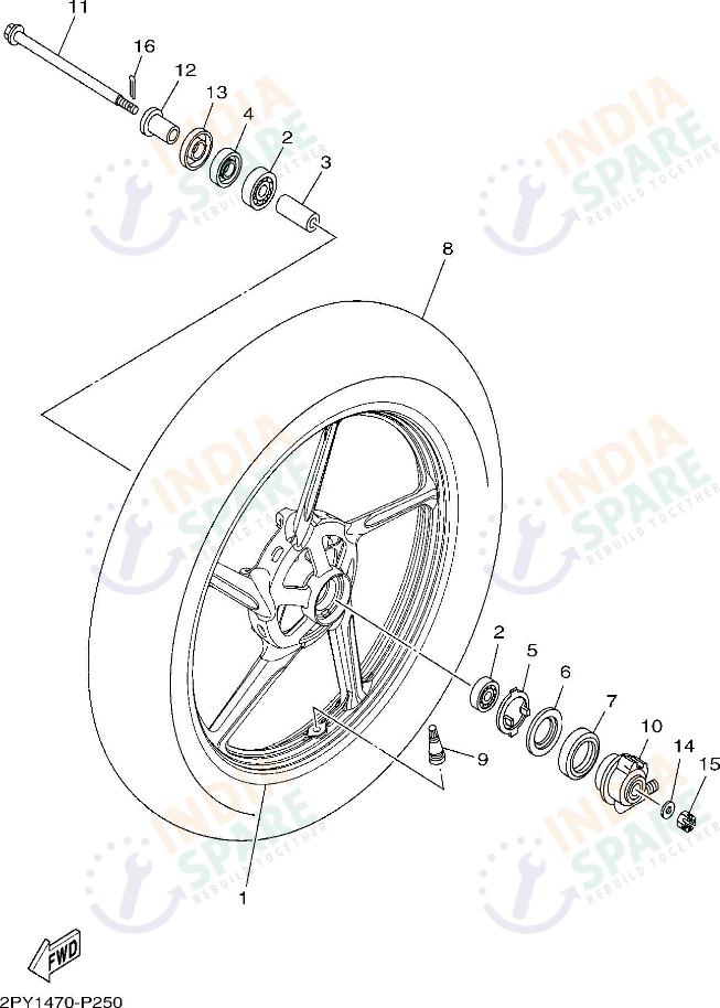 FRONT WHEEL